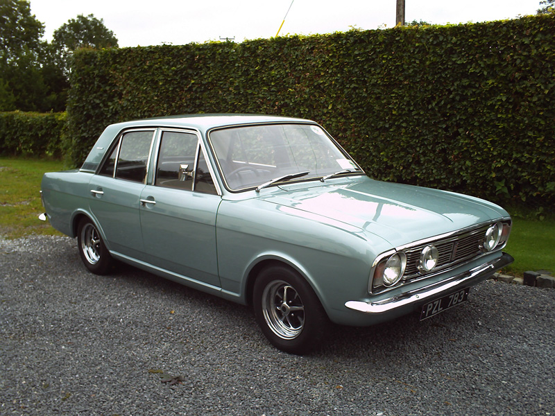 The history of the Ford Cortina MK II